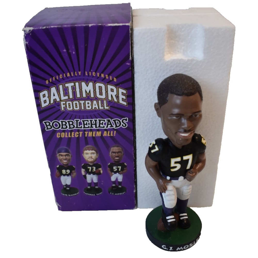 Baltimore Ravens C.J. Mosley Bobblehead Linebacker Football NFL #57